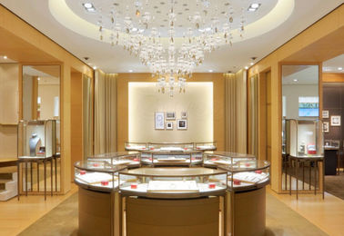 Porcellana Dettaglio multifunzionale della vetrina dell'esposizione dei gioielli per il deposito specializzato gioielli fornitore