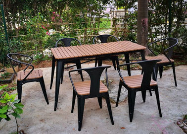 Porcellana Insieme all'aperto di legno solido moderno semplice della sedia della Tabella del balcone della mobilia per il caffè Antivari di svago fornitore