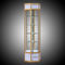 Dimensione rotatoria della vetrina 53*53*100 dell'esposizione del negozio di regali di illuminazione con il materiale di titanio della lega fornitore