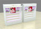 Mobilia del deposito di modo rosa/vetrina cosmetiche esposizione di trucco con luce principale fornitore