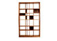 Armadietto di esposizione dell'abbigliamento di stile di Nakashima, dimensione su misura esposizione di legno dell'abbigliamento fornitore